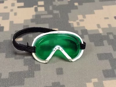 Vintage 1964 GI Joe Hasbro Ski Patrol Mountain Troops Green Snow Goggles • $35