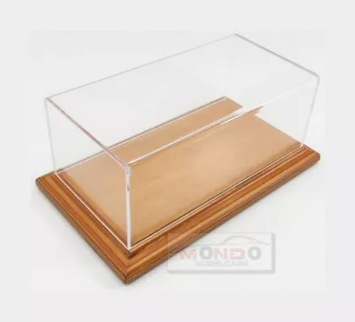 1:24 ATLANTIC Display Box Aichi Wood Linden Base Cm 23x12x8.5 ATL10056 Model • $36.35