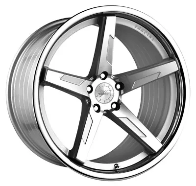 Vertini Rfs 1.7: 20x9 Blank Silver Machne Chrome Lip Wheels  • $1720