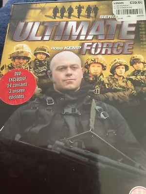 Ultimate Force: Series 4 DVD (Good  Condition Free  Postage!!No Case). • £1.65