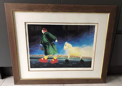 £225 • Buy Mackenzie Thorpe Limited Edition Print  Walking The Horse