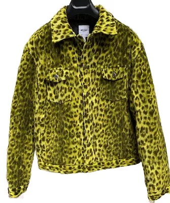 Moschino Vintage Jacket Leopard Print Size 38R (54 European) • $99.50
