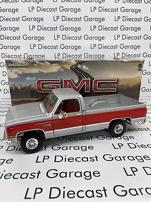 GREENLIGHT 1984 GMC K-2500 Sierra Grande Truck 1:18 Diecast NEW Detailed Silver • $99.99