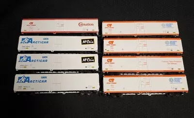 N Scale Unbranded Cryo-trans GATX Lot Of 8 Various Box Cars  • $45