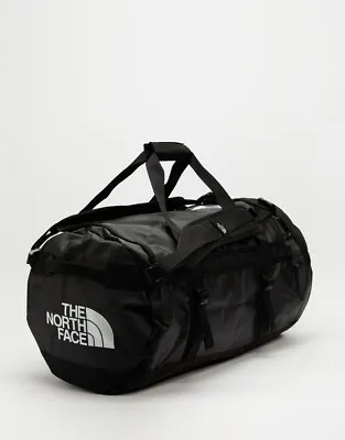 £119 • Buy The North Face Base Camp Duffle Bag M - 71L Black & White