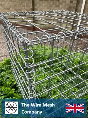 Gabion Basket / Cages Retaining Stone Garden Wall Heavy Duty 4mm Wire • £25.95