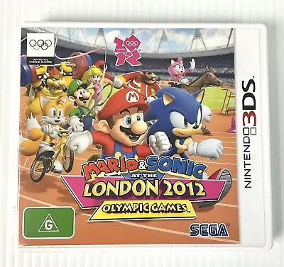 $12.81 • Buy Mario & Sonic At The London 2012 Olympic Games (Nintendo 3DS) With Manual