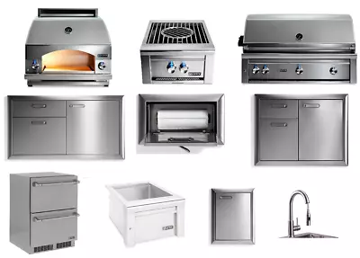 $29560 • Buy Lynx Professional Outdoor Kitchen With 42  Built In Grill, Sink, Oven, Storage