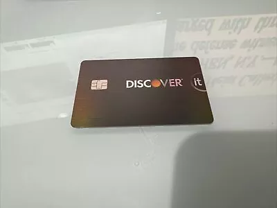 Discover New Credit Card New Vintage Not Sign Expired • $5.99