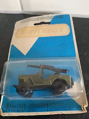 Matchbox Superfast No 38 Armoured Jeep • £2.99