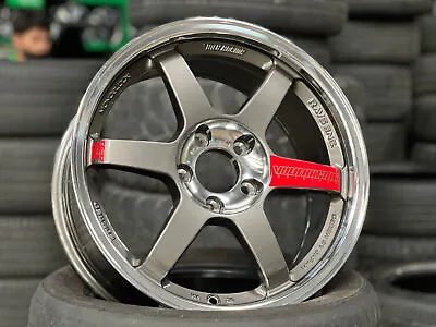 New 17x8J AOW Te37SL Flow Formed (4 Wheel) 5x114.3 Fits For HONDA TOYOTA MAZDA • $1835