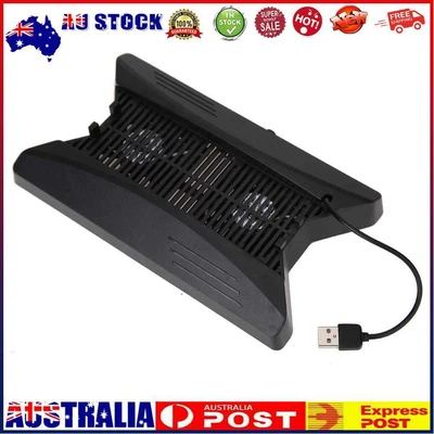 $21.19 • Buy Cooling Fan Vertical Stand Charging Dock USB 3 Hub For Sony Playstation 4 Pro AU
