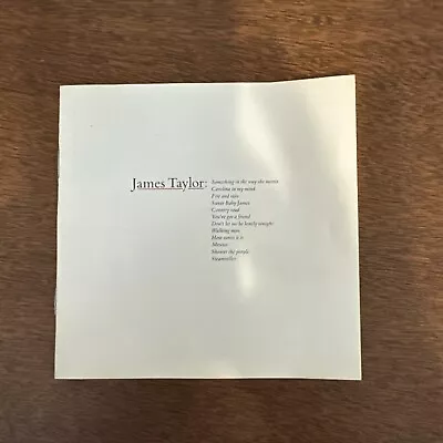 James Taylor : Greatest Hits CD (2005) • $6.71