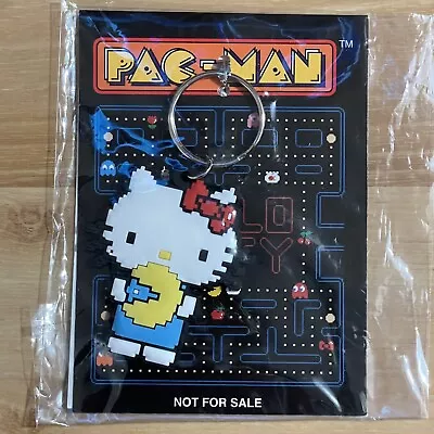 Hello Kitty X Pac-Man 8 Bit Keychain Retro Gaming Bandai Namco Limited Edition • $18.99