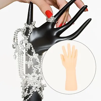 Hand Jewelry Display Stand Female Hand Mannequin Model Props Skin Tone Right • $13.49
