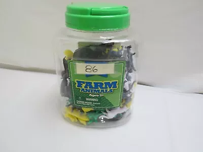 $6.99 • Buy Lot Of Farm Animals & Accessories Plastic Figures