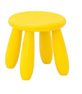 £15.98 • Buy IKEA Kids Children Study Indoor Outdoor  Stool Yallow Plastic 30 Cm