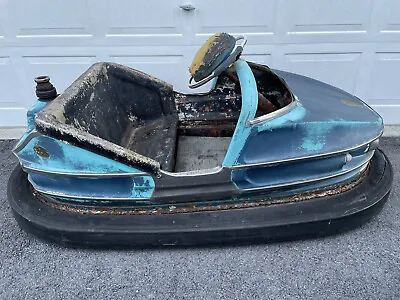 VINTAGE 1970’s DUCE BUMPER CAR  AMUSEMENT CARNIVAL RIDE MADE ITALY~RESTORATION • $975