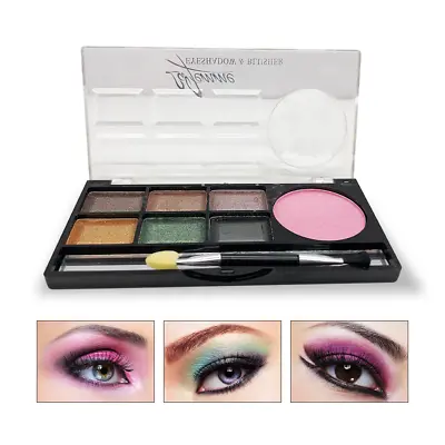 La Femme Eyeshadow And Blusher Pallet Makeup Pressed Powder Long-Lasting Finish • £3