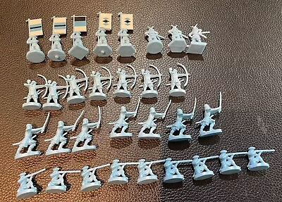 Samurai Swords (Shogun) Board Game Replacement Parts Blue ARMY • $15