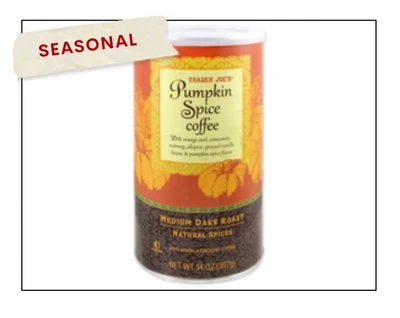 $18 • Buy Trader Joe's Pumpkin Spice Ground Coffee Medium Dark Roast 14 Oz