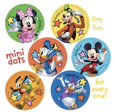 10 Mickey Mouse Funhouse Mini Dot Stickers. Disney Character Doctor Stickers • $3.29