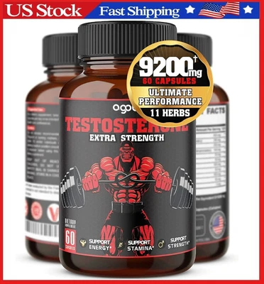 $39.99 • Buy Legal STEROID ANABOLIC Pills BULKING Testosterone Booster MUSCLE GROW