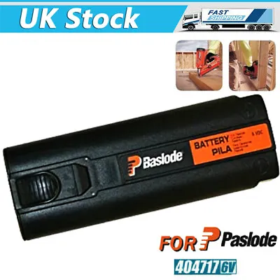 £13.49 • Buy 4.8AH For Paslode 6V Oval Cordless Battery 404717 IM250 IM350 IM65 404400 900400