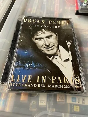 £15.70 • Buy Bryan Ferry In Concert - Live In Paris At Le Grand Rex 2000 Music DVD Vgc T164