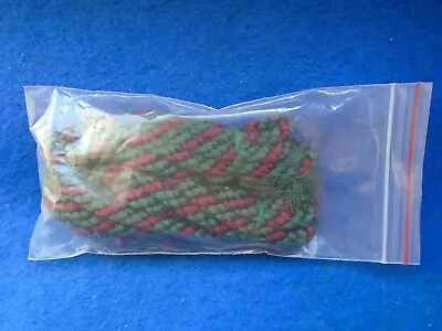 New British Military British Army Green & Burgundy Ceremonial Cord 244cm   • £12