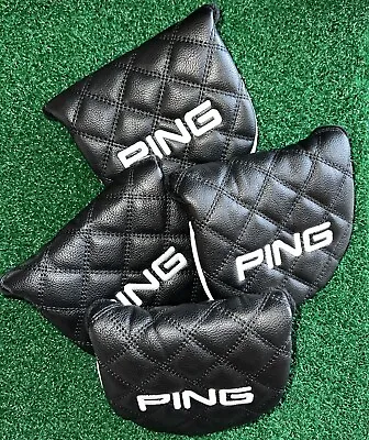 NEW 2023 Ping Universal Black Mallet Putter Headcover • $12.99