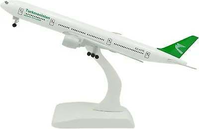 1:400 B777-200ER Turkmenistan Airlines Metal Airplane Model Plane Diecast Toy • £31.84
