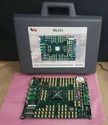 Xilinx ML423 Virtex-4 FX RocketIO Characterization Platform XC4VFX100 FF1152 • $425