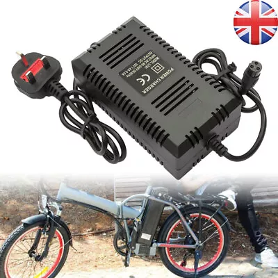 36v 1.5/1-6 Amp Lead Acid Battery Charger Razor Electric Bike Bicycle 36 Volt UK • £15.99