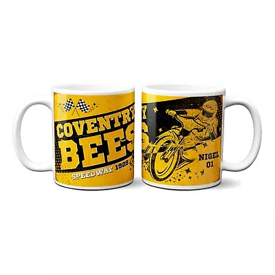 Personalised Coventry Bees Mug Speedway Cup Motorbike Birthday Dad Gift SPM05 • £12.95