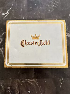 Vintage Chesterfield Cigarette Metal Tin Case #25 District Of Virginia USA 50 • $7.99