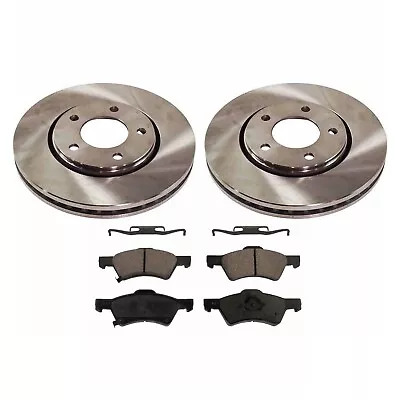 Brake Disc And Pad Kit For 2003 Chrysler Voyager 2001-2007 Dodge Grand Caravan • $75.26