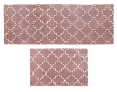 £33.24 • Buy JVL Mega Mat (Rose Lattice) Dirt Trapper Door Mat & Machine Washable 