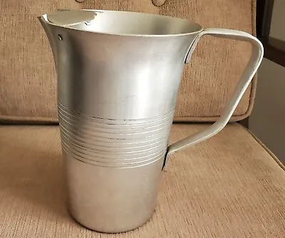 Vintage Aluminum Pitcher  Made In Italy • $10