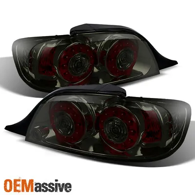 Fit Smoked 04-08 Mazda RX8 RX-8 JDM Dual Round LED Tail Light Brake Signal Lamp • $149.99