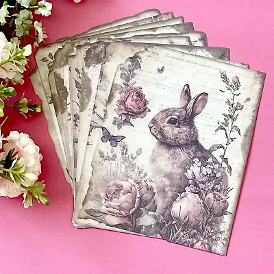 Vintage Style Craft Paper  - Junk Journal - Card Making- Scrapbooking • $6.99