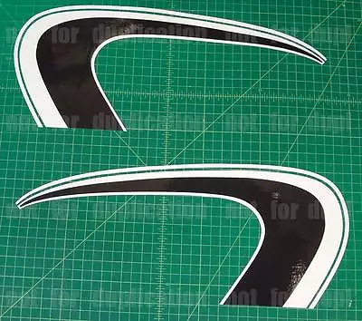 1972-1973 CB250 Motorcycle 2pc FUEL TANK K4 Version 1 Decals Graphics 72' 73 • $29.99