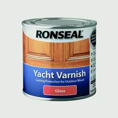 £9.99 • Buy Ronseal Yacht Varnish Gloss 250ml By Ronseal | Same Day Dispatch | Fast & Free |