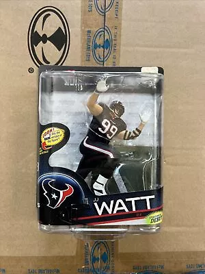 NFL Series 33 JJ Watt McFarlane Variant Figure Chase Uncirculated Silver /1000 • $49.99