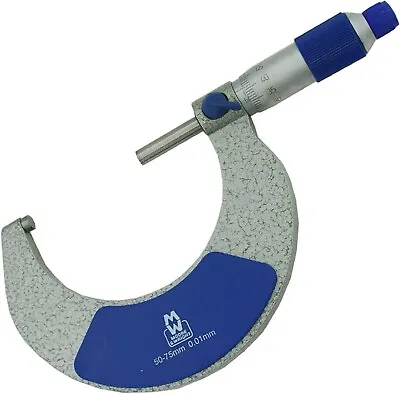 Moore & Wright Micrometer Metric 50-75mm MW200-03 Outside Micrometer From Myford • £45.96
