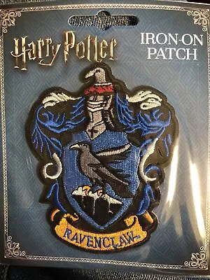 $8 • Buy Harry Potter Ravenclaw Crest Promotional Embroidered Iron On Patch New Sealed