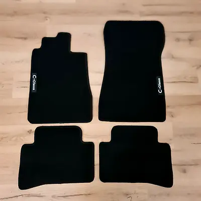 Car Floor Mats For Mercedes C-Class W202 1993-2000 Black Waterproof Velour Rugs • $46.66