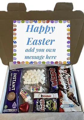 Easter Gift. Easter Gift Box Goodies. From Easter Bunny. Hamper By Post. Him/Her • £8.45