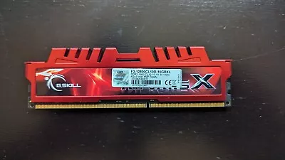 G.SKILL RipJaws X Memory DDR3-1600 F3-12800CL10D-16GBXL (8GB X2)  • $17