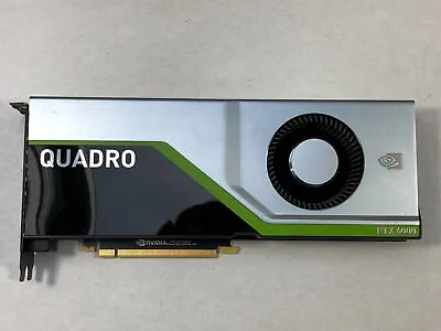 NVIDIA Quadro RTX 6000 24GB GDDR6 Graphics Card PCI Express 3.0 X16 • $3700.98